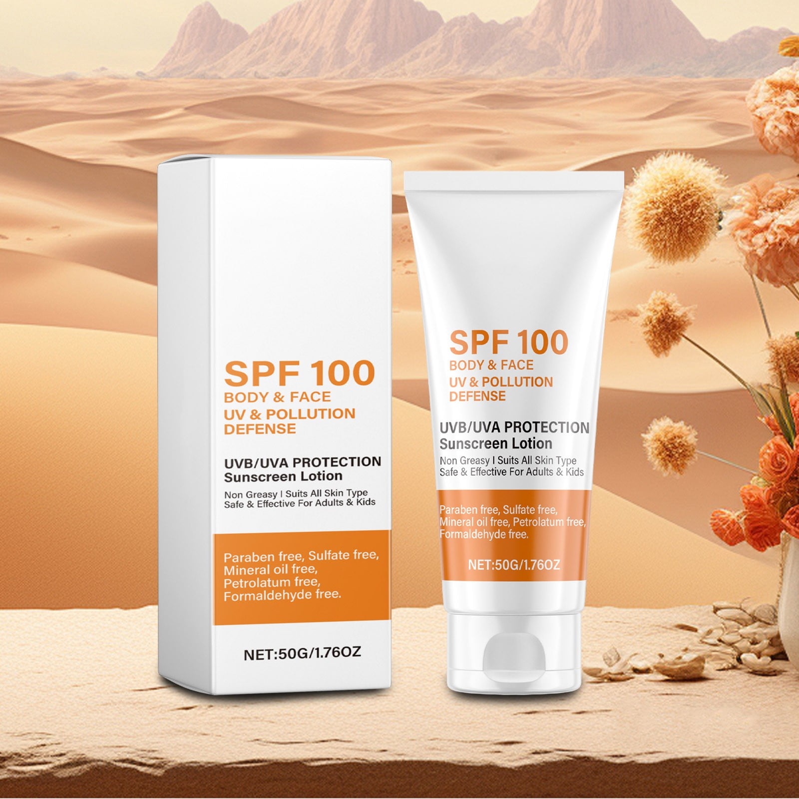 Aging Sunscreen Lotion For Body And Face Sunscreen Oil Sunscreen Lotion