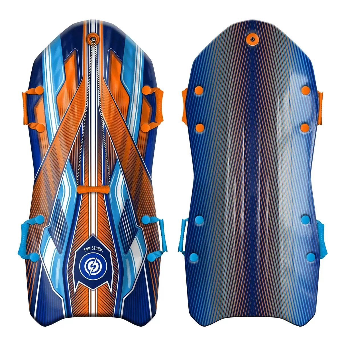 Agit Vipernex Sno-Storm 50 Inch 2 Seater Snow Sled with Handles Agit Vipernex Sno-Storm 50 Inch 2 Seater Snow Sled with Handles