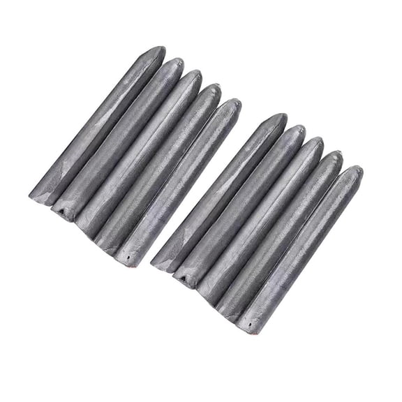 Agiufgs 10 Pack Aluminum Welding Rods Low, Multipurpose Melt for Soldering Aluminum, for Welding Projects on Copper Iron Stainless, Silver