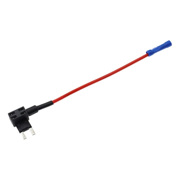 Agiufgs Add-A-Circuit Fuse Tap 20, Converts One Slot Into Two with Circuit Protection, for Automotive Fuse Box Accessory, Black