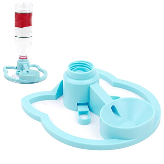 Agiufgs Automatic Water Dispenser, Gravity-Fed Auto Refill with Self Refilling Design, for Cat and Small Dog Hydration, Blue