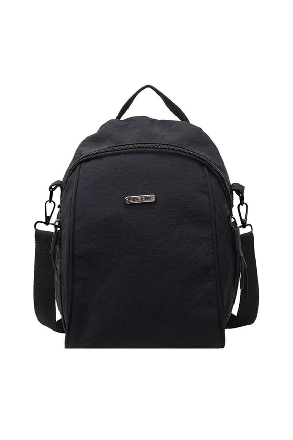 Backpack 22x8x10.24 in Large, Soft Dacron Material with Comfortable Shoulder Strap, for Daily Commuting Going Out, Black