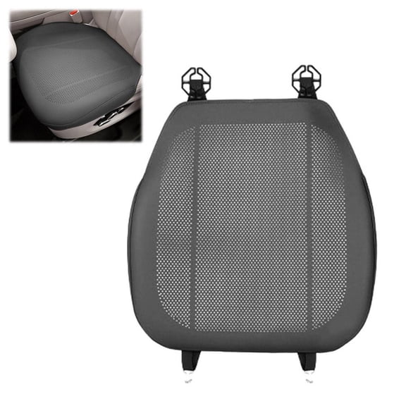 Agiufgs Car Front Seat Cover, Breathable Pu Leather with Backing, for Cars Suvs and Trucks Setup and Daily Use, Black