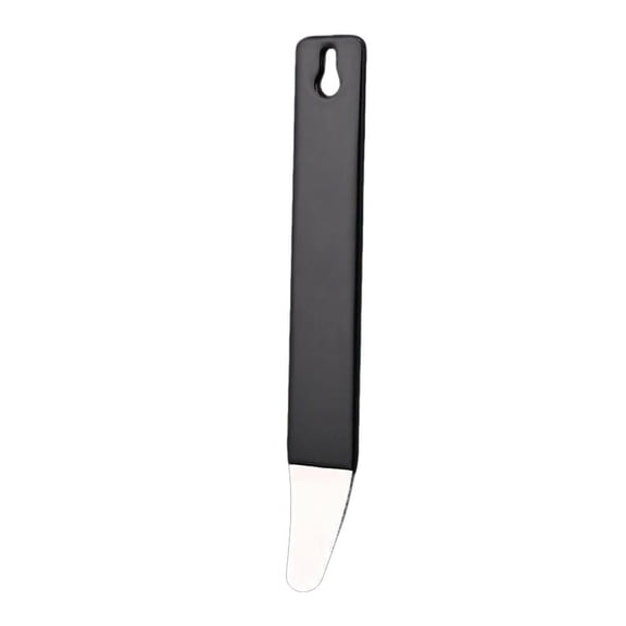 Agiufgs Car Trim Removal Tool, Stainless Steel Pry Bar with Comfort Grip, for Auto Interior Panel Removal and Installation, Black