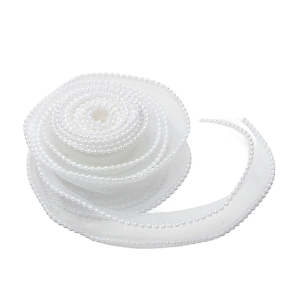 Agiufgs Craft Ribbon, White - Walmart.com