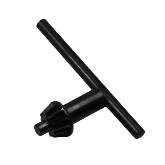 Agiufgs Drill Chuck Wrench, 2.36 x 1.38 in, Black Vanadium Steel, Smooth Rotation for Quick Adjustments, Essential Tool for Workshop and DIY Projects
