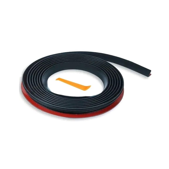Agiufgs EPDM Rubber Car Window Seal, Self-Adhesive for Quick Installation, Blocks Noise and Water for a Quieter Ride