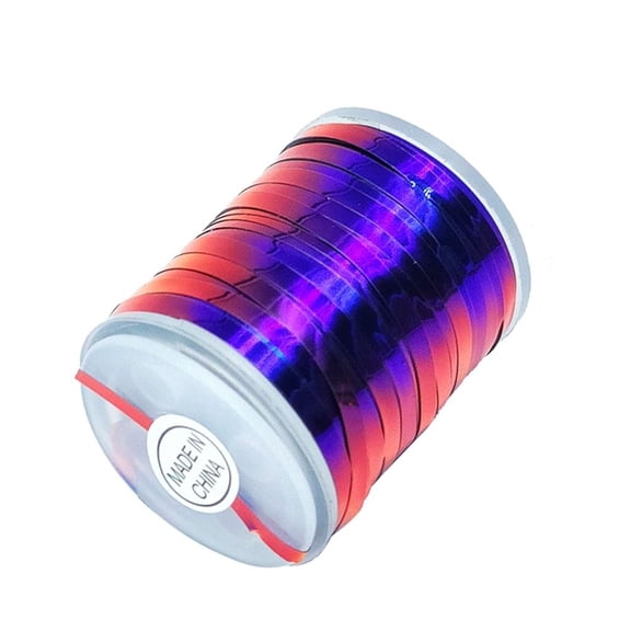 Agiufgs Fly Tying Foil Line, 6 Colors 100 yd, Adds Irresistible Shimmer to Lures, for Creating Eye-Catching Fishing Flies