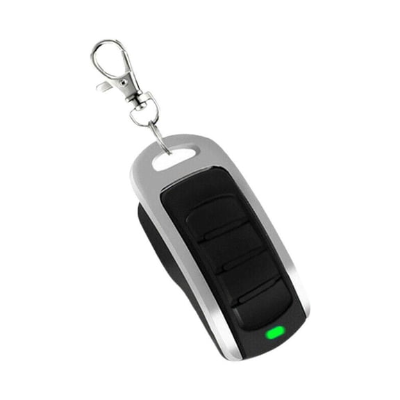 Agiufgs Garage Door Remote Control 433MHz 868MHz Opener, Copy Code Face to, for Family Mall Anti-theft Alarm System, Black, One Size