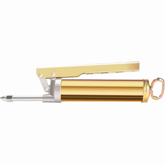 Agiufgs Manual Grease Gun 400cc, Leak-Proof Performance with Pull Rod, for Heavy Equipment and Automotive Lubrication, Yellow