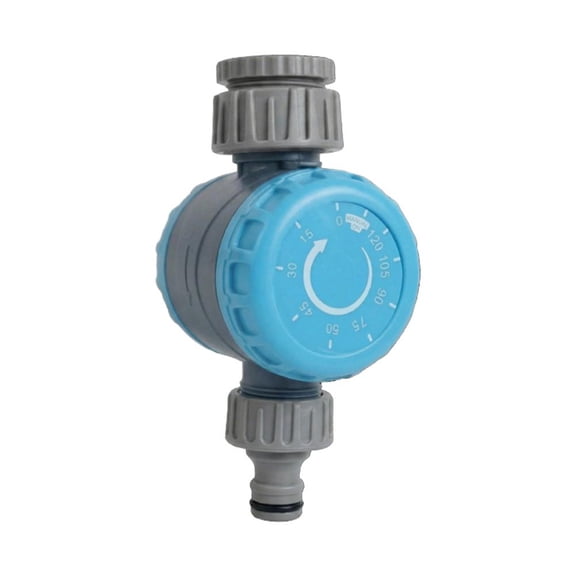 Agiufgs Mechanical Water Timer IP67, Battery-Free Automatic Watering Control, for Garden Hose Irrigation Setup and Daily, Blue