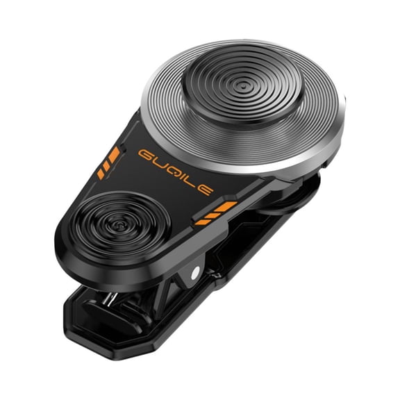 Agiufgs Mobile Gaming Joystick, 360 Alloy Controller for Precise Control, Clip-On Smartphone Accessory for FPS and MOBA Games