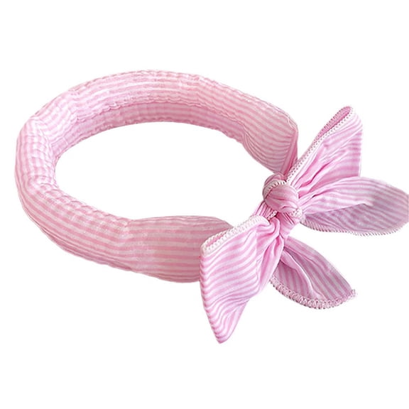 Agiufgs Pet Cooling Scarf 5 X 39.37 in, Provides Up to 8 Hours of Cooling, for Dogs to Beat Summer Heat, Pink