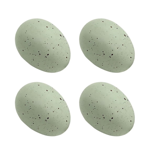 Agiufgs Plastic Easter Eggs 6 X 1.69 in, Lightweight and for Decorating, for Easter Egg Hunt and Spring Decorations, Green