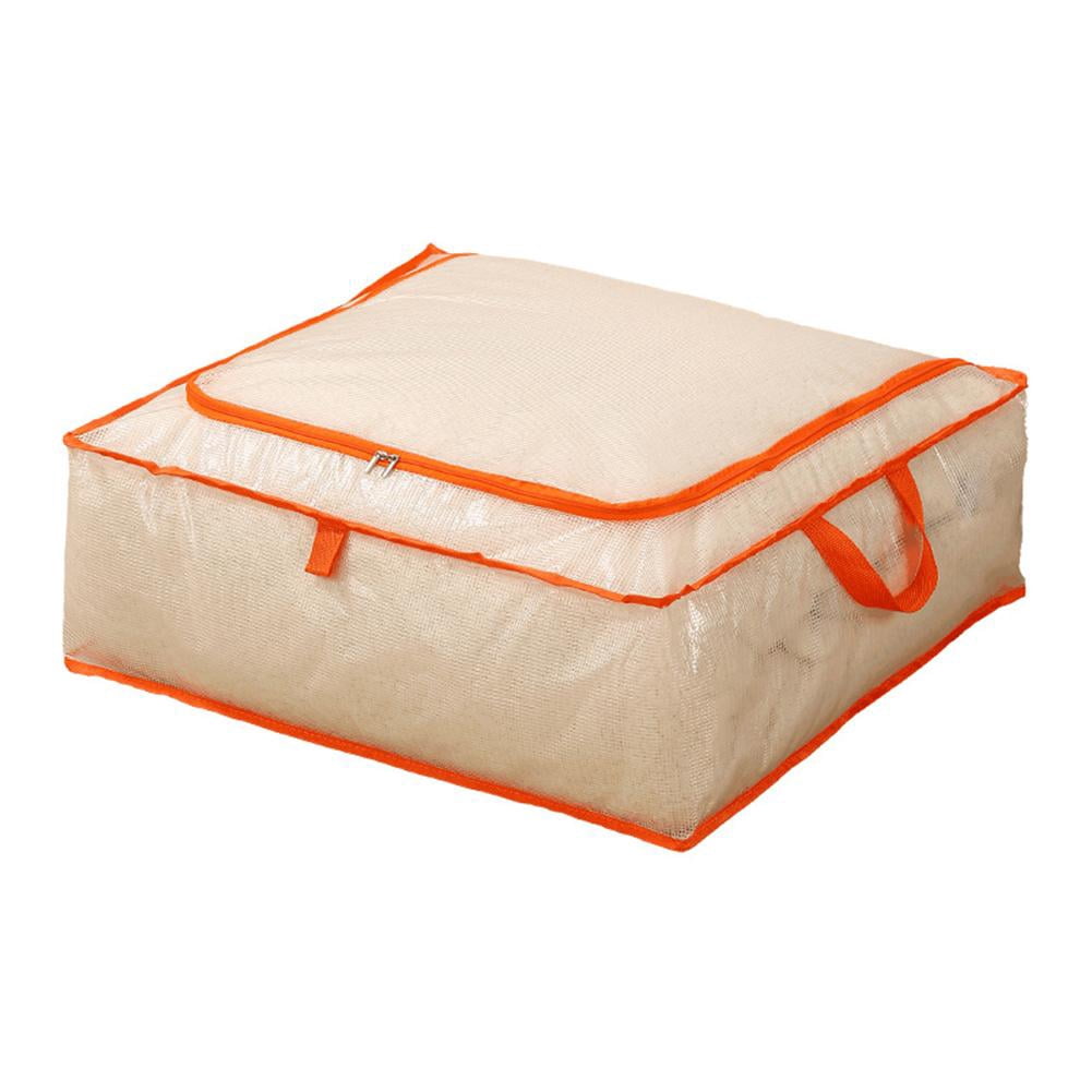 Agiufgs Quilt Storage Bag 60x50x11.81, Large Capacity with Clear Window ...