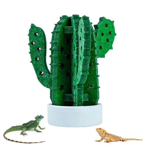 Agiufgs Reptile Humidifier 2.76 in, Natural Evaporative Humidification, for Terrarium Habitat for Geckos Snakes Lizards, Columnar Cactus
