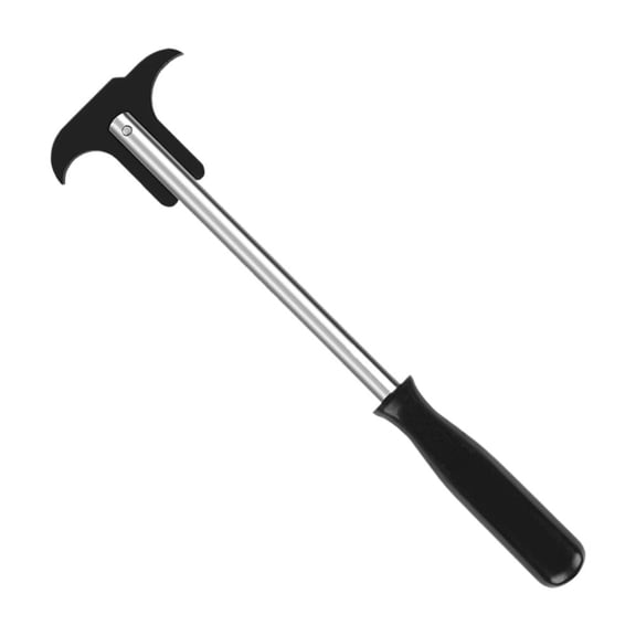 Agiufgs Seal Puller 12 in Oil Remover, Double Hook Head for Easy Removal, for Removing Grease Oil Seals in Auto Repair, Black