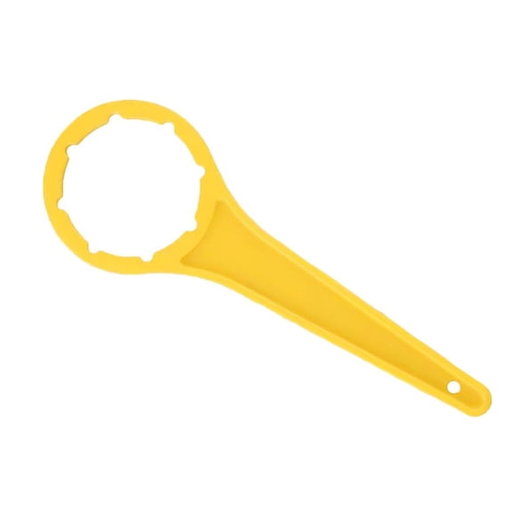 Agiufgs Stacking Bucket Screw Plastic, Threaded Design for Leak-Proof Seal, for Stacked Buckets in Industrial Storage, Yellow