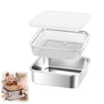 Agiufgs Stainless Steel Storage Box, 3 Pack - Walmart.com