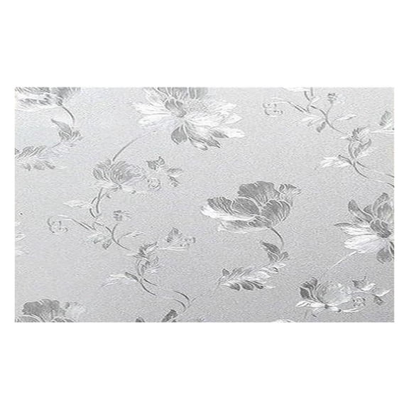 Agiufgs Static Cling Window Film 45 X, Privacy Protection with Light Transmission, for Bathroom Bedroom Office Glass Doors, Multicolor