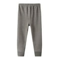 thumbnail image 1 of Agkizg Boys and Girls Fleece-Lined Sleep Pants,Kids Warm Loungewear Pants,Kids 2-17 Years Old Fall Winter Plushed Brushed Lining Leggings Warm Sleepwear Loungewear Trousers with Elastic Waist Pants, 1 of 2