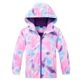 thumbnail image 1 of Agkizg Boys Girls Waterproof Rain Jacket,Raincoats for Kids Lightweight Jacket,Warm and Waterproof Outdoor Sports Windbreakers Hooded Jackets, 1 of 4