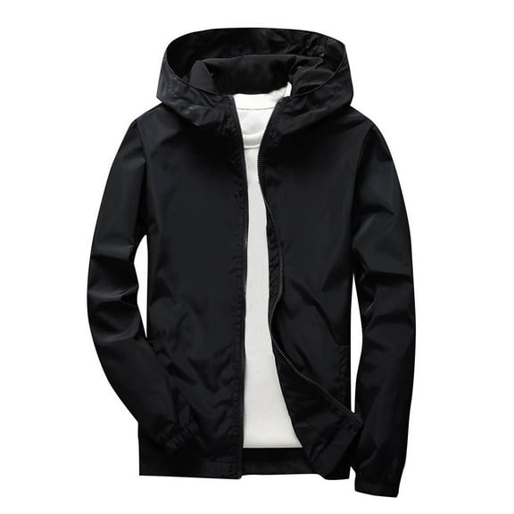 Agkizg Fall Boys Girls Rain Jackets,Boys Girls Waterproof with Hood Lightweight Raincoat,Solid Color Recreational Sports Outdoor Hooded Jacket Loose Outdoor Windbreaker Hiking Jackets