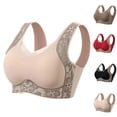 thumbnail image 1 of Agkizg Lace Jelly Bra Wireless Push Up Breathable Soft Comfortable Everyday Wear Bralette (Women's or Women's Plus), 1 of 4