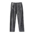 thumbnail image 1 of Agkizg Maternity's Winter Fleece Lined Pants,Maternity's High Waisted Thick Warm Pants,Fleece Lined Pants Solid Color Thickened Plus Size Adjustable Waist Outer Wear Casual Trousers Pants, 1 of 3