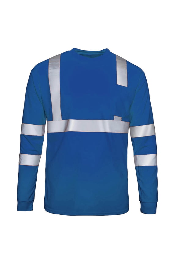 Men Long Sleeve Shirts,Mens Casual Shirts,Men's Long Sleeve Crewneck Color Reflective Mesh Workwear Safety Top Casual Fall Winter Tops