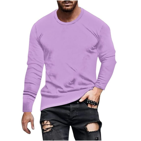 Agkizg Men Long Sleeve Shirts,Mens Casual Shirts,Men's Long Sleeve ...
