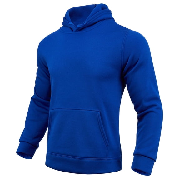 Agkizg Men's Oversized Hoodie,Mens Casual Winter Sweatshirt,Men's Long Sleeve Hooded Solid Color Pullover Sweatshirt With Pockets Fall Winter Tops