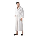 thumbnail image 1 of Agkizg Plus Size Men's Fleece Lined Bathrobe,Long Robes for Men's House Robes,Korean Style Bathrobe Half Fleece Robe with Collar Couple Matching Thickened Sleepwear Winter Home Wear, 1 of 4