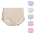 thumbnail image 1 of Agkizg Plus Size Womens Panties,Breathable Underwear for Women's Lace Abdomen Mid-rise Waist and Hip Lift Comfortable Body Breathable Underwear Briefs, 1 of 5