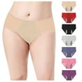 thumbnail image 1 of Agkizg Plus Size Womens Panties,Breathable Underwear for Women's Mid High Waist Menstrual Physiological Pants Leak Proof Triangular Pants Sports Breathable and Non Marking Underwear for Girls, 1 of 5