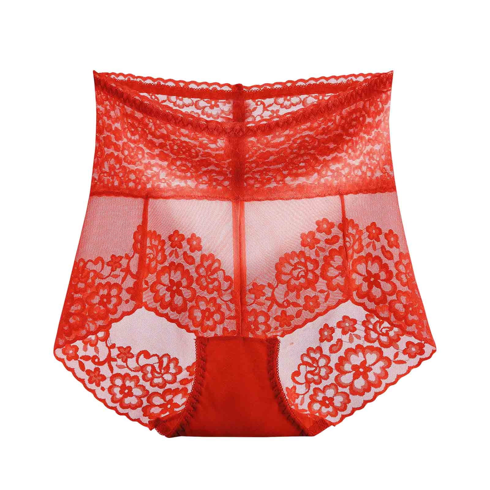 Agkizg Plus Size Womens Panties,Breathable Underwear for Women's Sexy ...