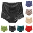 thumbnail image 1 of Agkizg Plus Size Womens Panties,Breathable Underwear for Women Solid Color Underwear High Waisted Lace Tight and Breathable Underwear Panties, 1 of 4