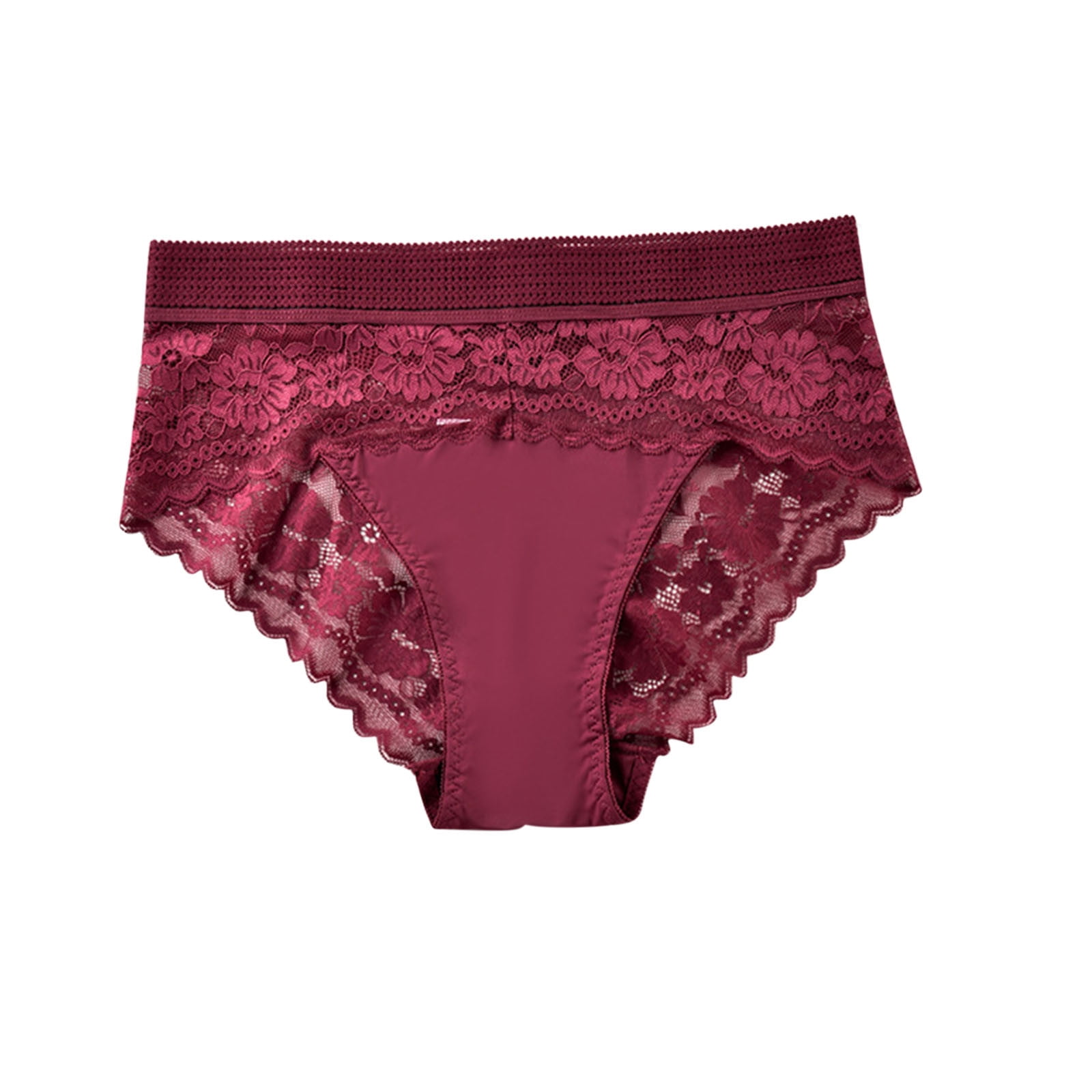 Agkizg Plus Size Womens Panties,Breathable Underwear for Women's Large ...