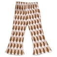 thumbnail image 1 of Agkizg Summer Toddler Baby Girl's Casual Flared Pants,Children's Casual Pants Printed Flared Pants, 1 of 3