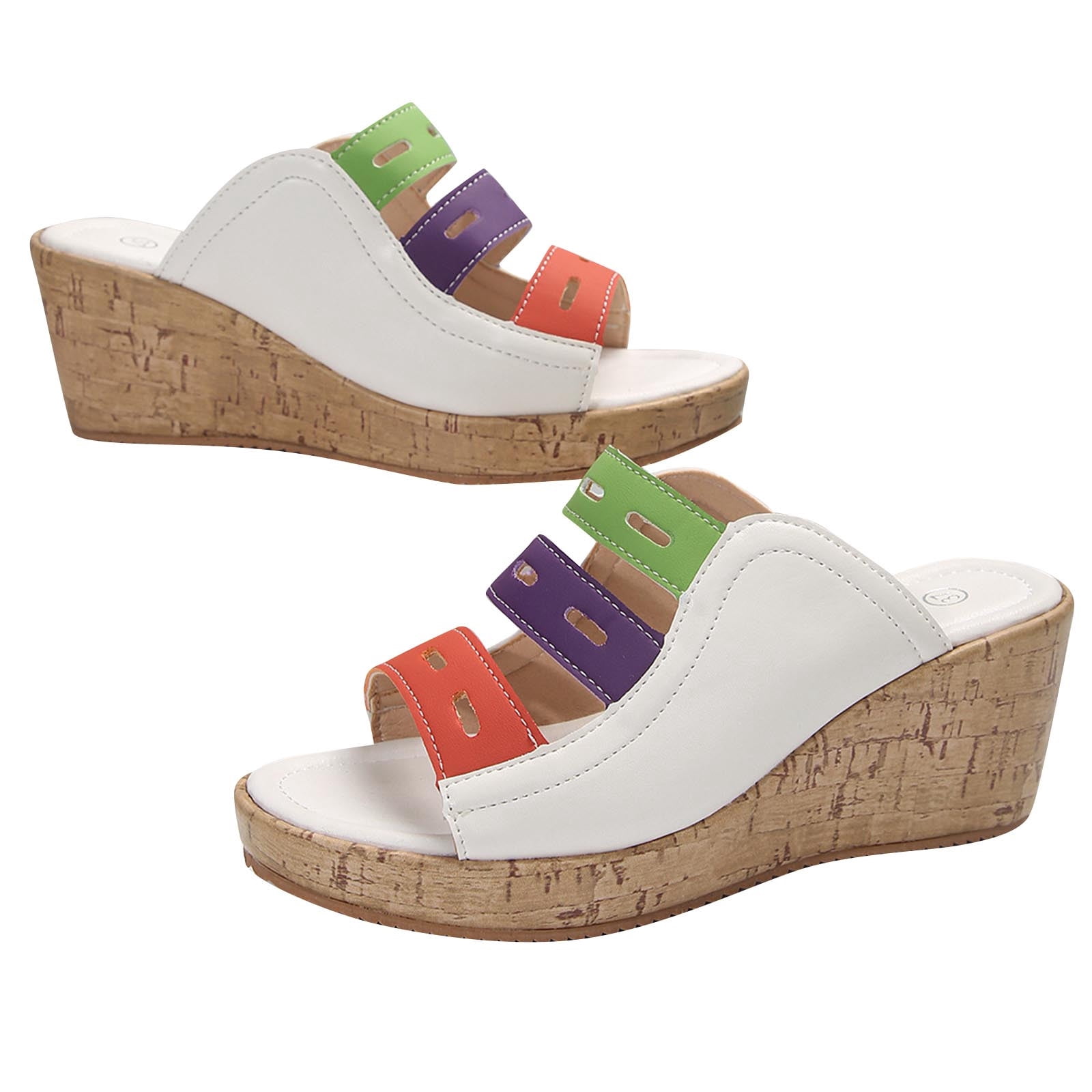 Vivara Summer Wedge Open-Toe Sandals
