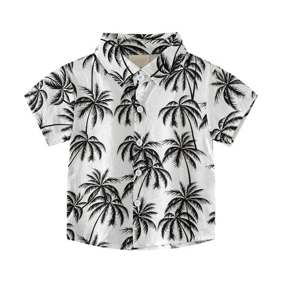 Agkizg Toddler Baby Boys Summer Tops,Short Sleeve Shirt for Kids,Shirts for Kids Short Sleeve Graphic Solid Thin Shirt Casual for 3-11 Years Boy Children's Short Sleeved Shirt