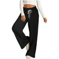 thumbnail image 1 of Agkizg Women's Winter Fleece Lined Pants,Women's High Waisted Thick Warm Pants,Women Fall Winter Solid Color Corduroy Straight Leg Casual Pants with Elastic Waist Warm Daily Wear Trousers Pants, 1 of 4