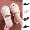 thumbnail image 1 of Agkizg Womens Fall Winter Slippers, House Slippers, Fuzzy Plushes Warm Lined House Slippers Comfortable Plus Size Casual Indoor Winter Slippers, 1 of 6