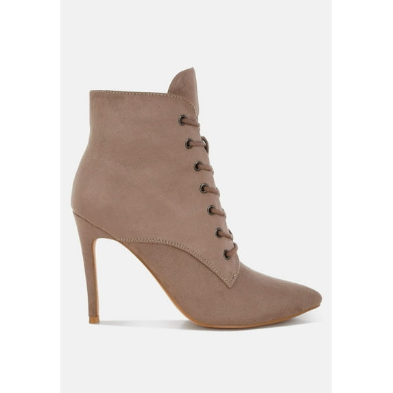 Agmati Lace Up Stiletto Boots