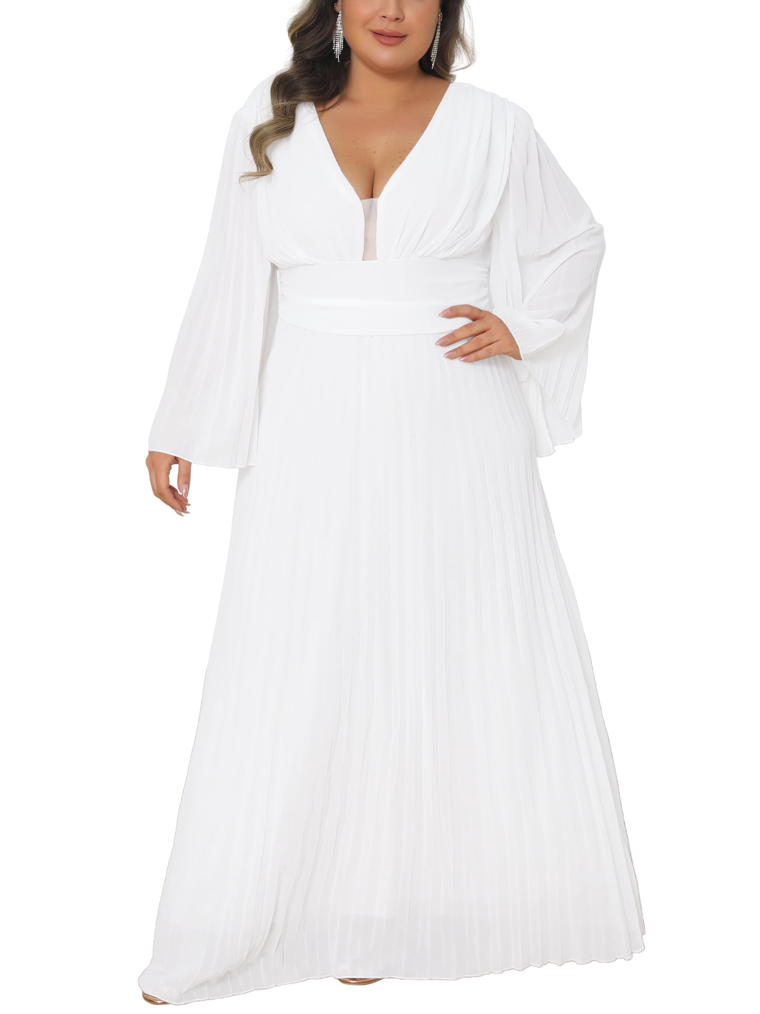 long sleeve backless dress plus size Long Sleeve Backless Maxi Dress in Black