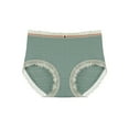 thumbnail image 1 of Agnes Orinda Plus Size Panties for Women Lace Trim Cotton Brief Underwear Panties, 1 of 5