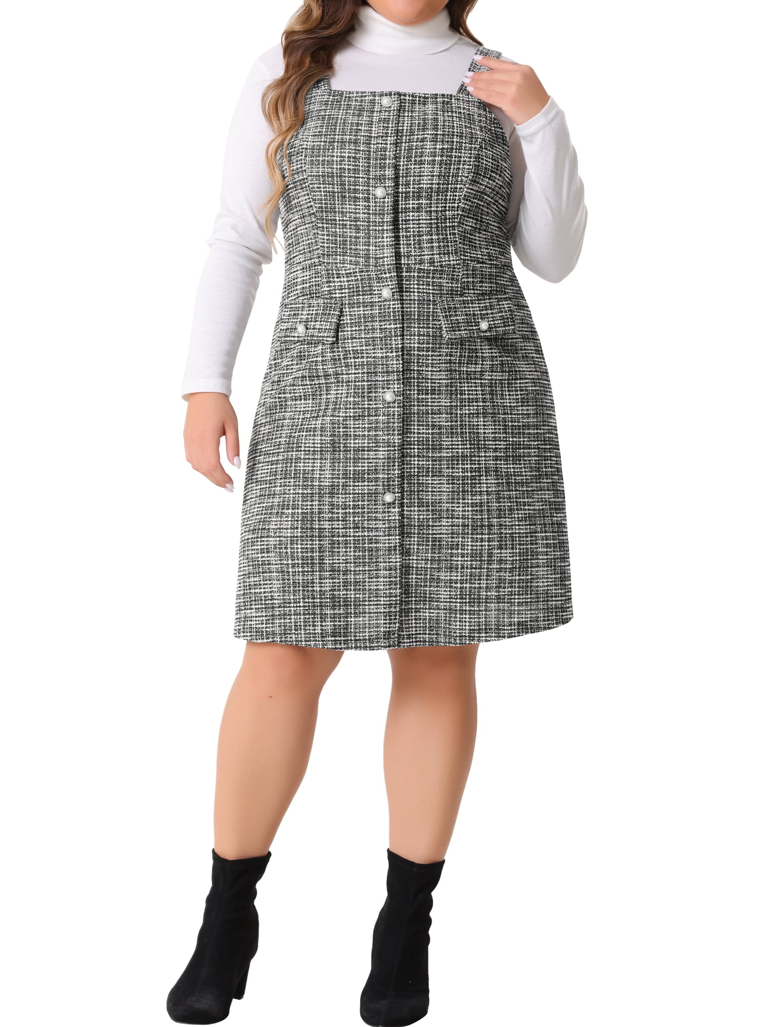 AMERI TAILOR SUSPENDER DRESS サイズS 即完売のTAILOR SUSPENDER DRESSが緊急再販売決定♡ | 黒石