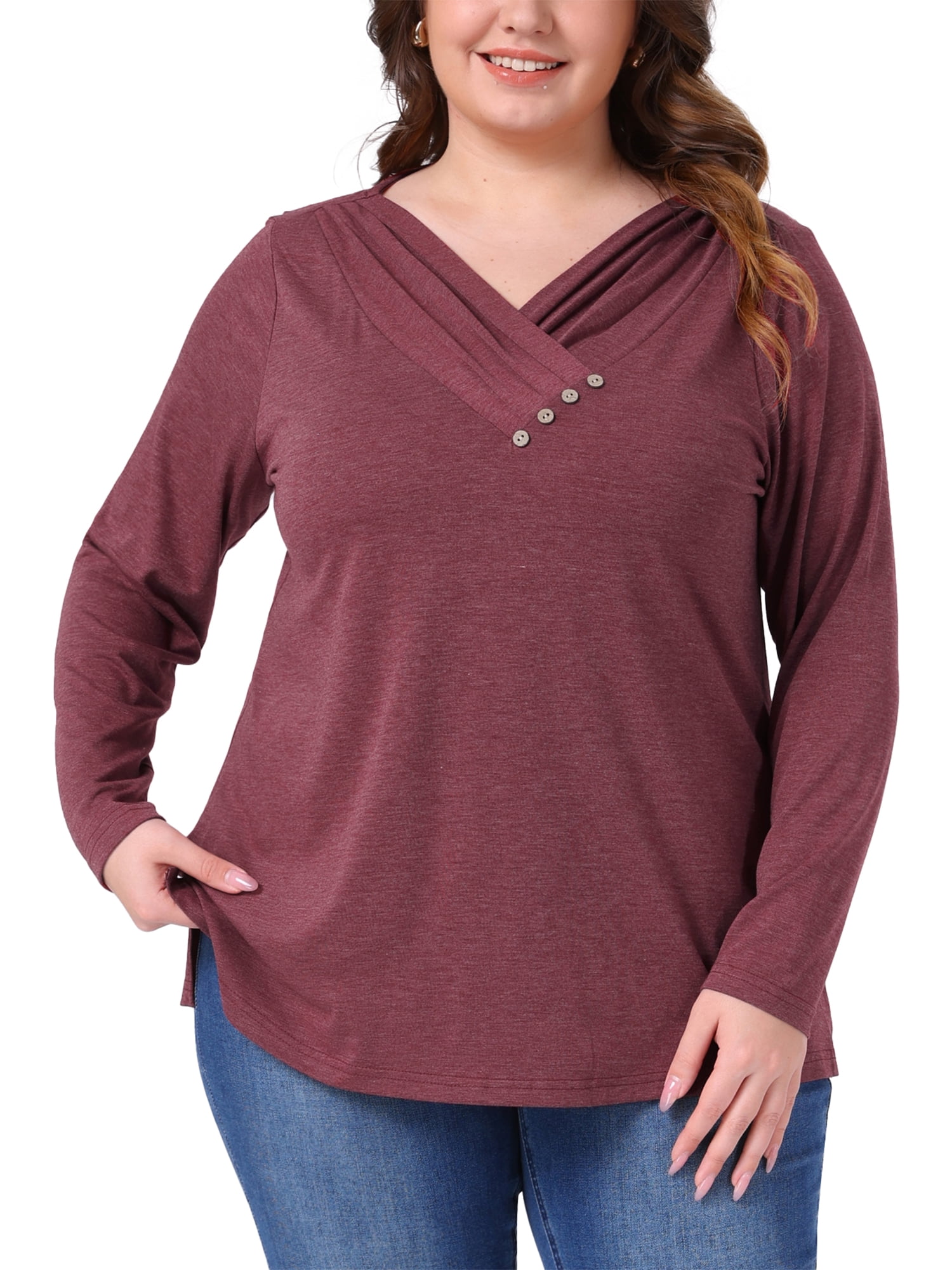 Nora | Women's Oversized Longline Top Long Sleeve Tunic with Pockets main image 1