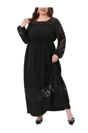 Sheer Sleeve Dress