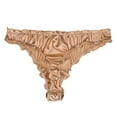 thumbnail image 1 of Agnes Orinda Women's Plus Size Satin Brief Mid-Rise Hipster Stretchy Underwear, 1 of 6